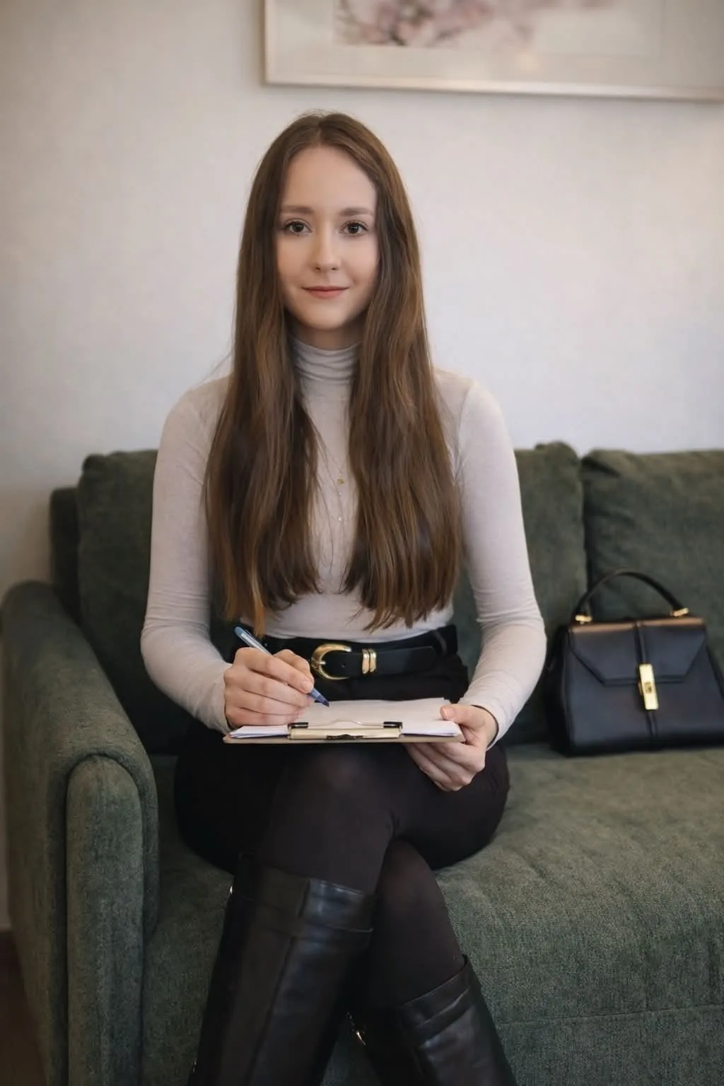 Portret terapeutki Jadwigi Głowackiej